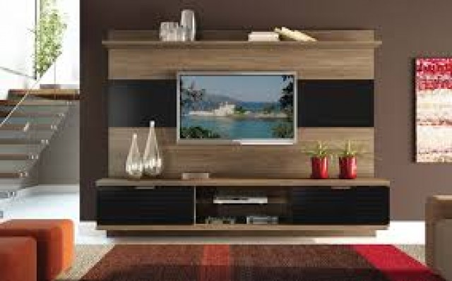 Home Theater Linha Reta Contemporânea