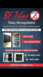 BF Telas Mosquiteiro Esquadrias de Alumínio