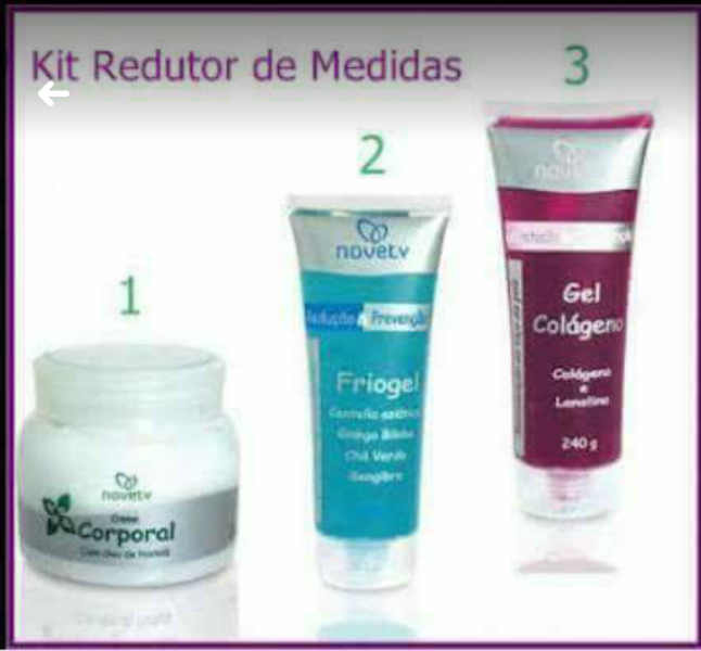 Kit redutor de Medidas