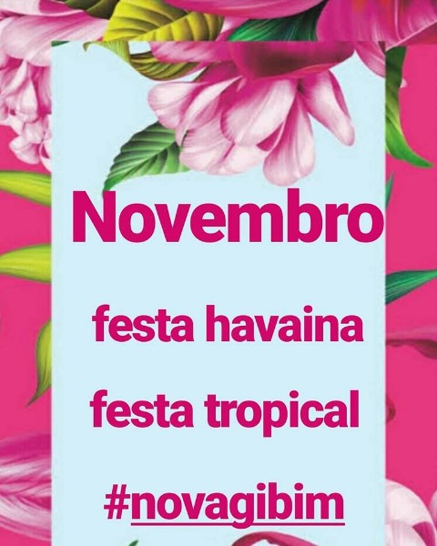 Motivo Flamingo para festa tropical