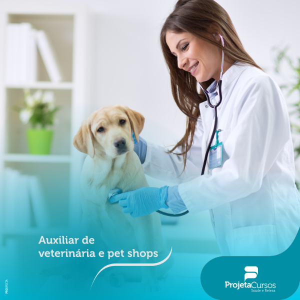 Curso de Aux. de Veterinário e Pet Shop Projeta Cursos Piracicaba