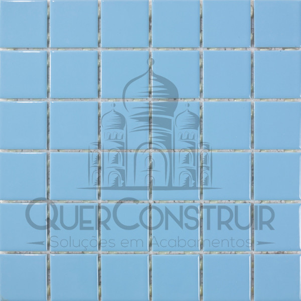 Pastilha de Porcelana 5mm HP13075 30x30 Azul Rio Claro