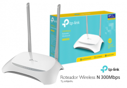 Eletrônicos e informática - Roteador TP - Link 300 MBPS Duas antenas - Roteador TP - Link 300 MBPS Duas antenas