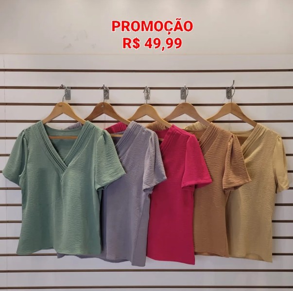 liquidacao-verao-modinha-blusas-manga-curta-crepe-liso-casual-evangelico-piracicaba