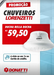 Para sua casa - Ducha Bella ducha Lorenzetti  - Ducha Bella ducha Lorenzetti 