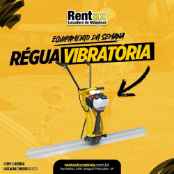 Locação de Régua Vibratória 