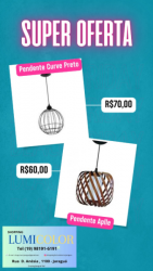 Pendentes em promoção 