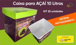 Caixa para açaí de 10 Litros 