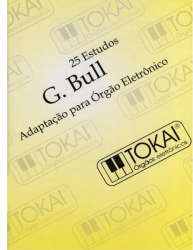 25 Estudos G Bull Adaptação para Órgão Eletrônico c/ Pedaleira