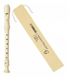 Artes - Flauta Doce Soprano Germânica Yamaha YRS 23G  - Flauta Doce Soprano Germânica Yamaha YRS 23G 