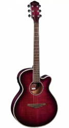 Violão Aço Elétrico Hofma HMF 236VB Roxo 