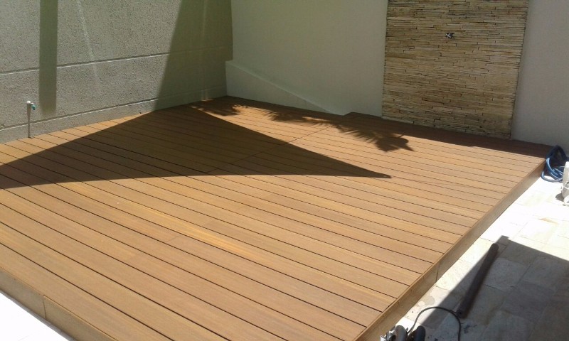 deck de madeira plástica em campinas